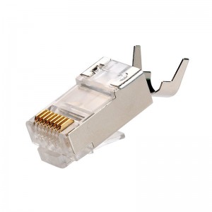 RJ45-connector CAT7 Crimp Ethernet-connector STP Modulair